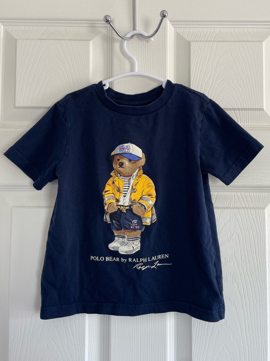 Polo Ralph Lauren Other - Polo Ralph Lauren Kids Polo Bear Graphic Tee Navy Short Sleeve Size 4T